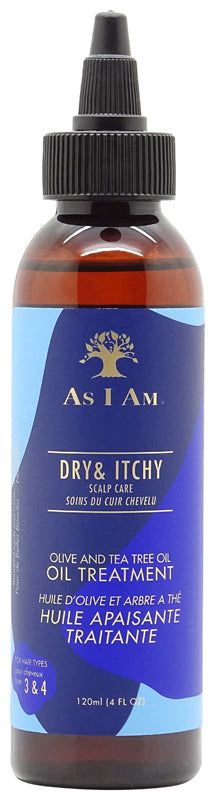 As I Am As I Am Dry & Itchy Olive and Tea Tree Oil Oil Treatment 120ml