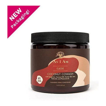 As I Am Health & Beauty As I Am Coconut CoWash Cleansing Conditioner, for Coils and Curls 454g