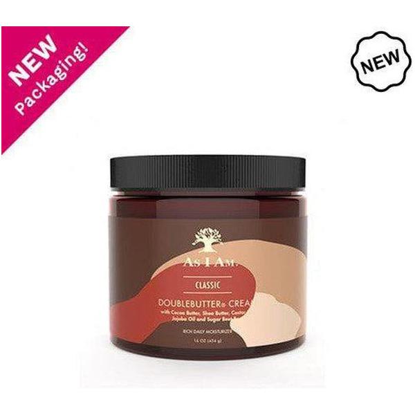 As I Am Health & Beauty As I Am Double Butter Cream 454g