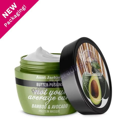 Aunt Jackie's Aunt Jackie's Butter Fusions Not Your Average Curl Bamboo & Avocado Protein Masque 8 oz