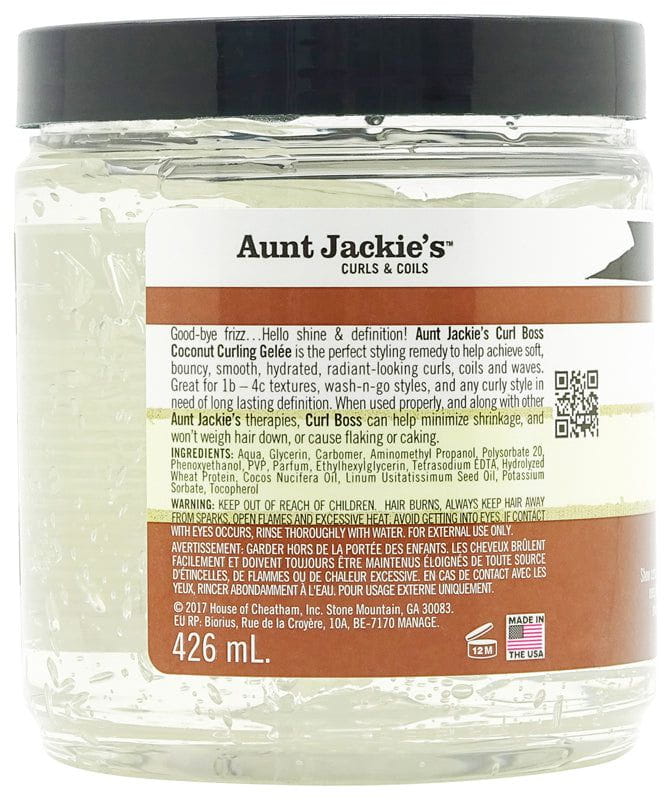 Aunt Jackie's Aunt Jackie's Curl Boss Coconut Curling Gelee 426g