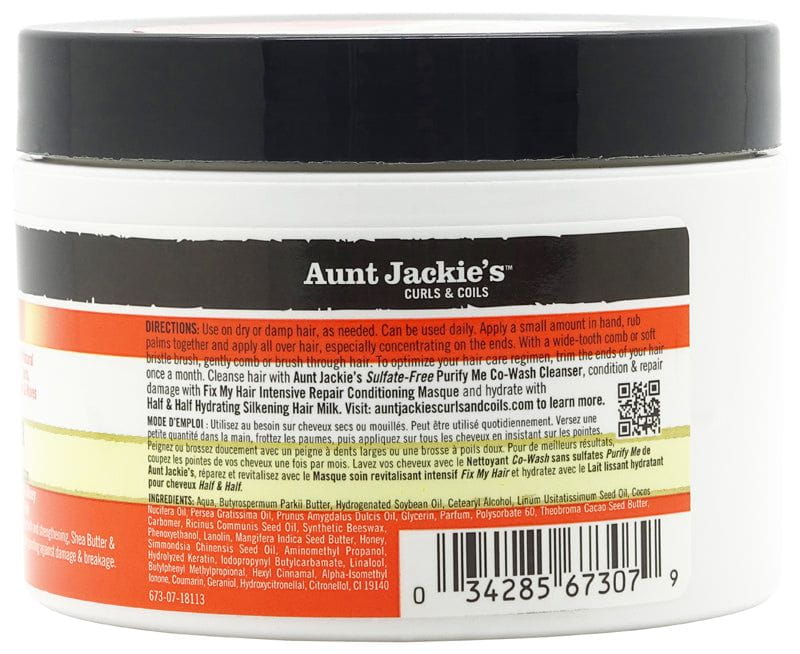 Aunt Jackie's Aunt Jackie's Curls & Coils Flaaxseed Recipes Seal It Up Hydrating Sealing Butter 213g