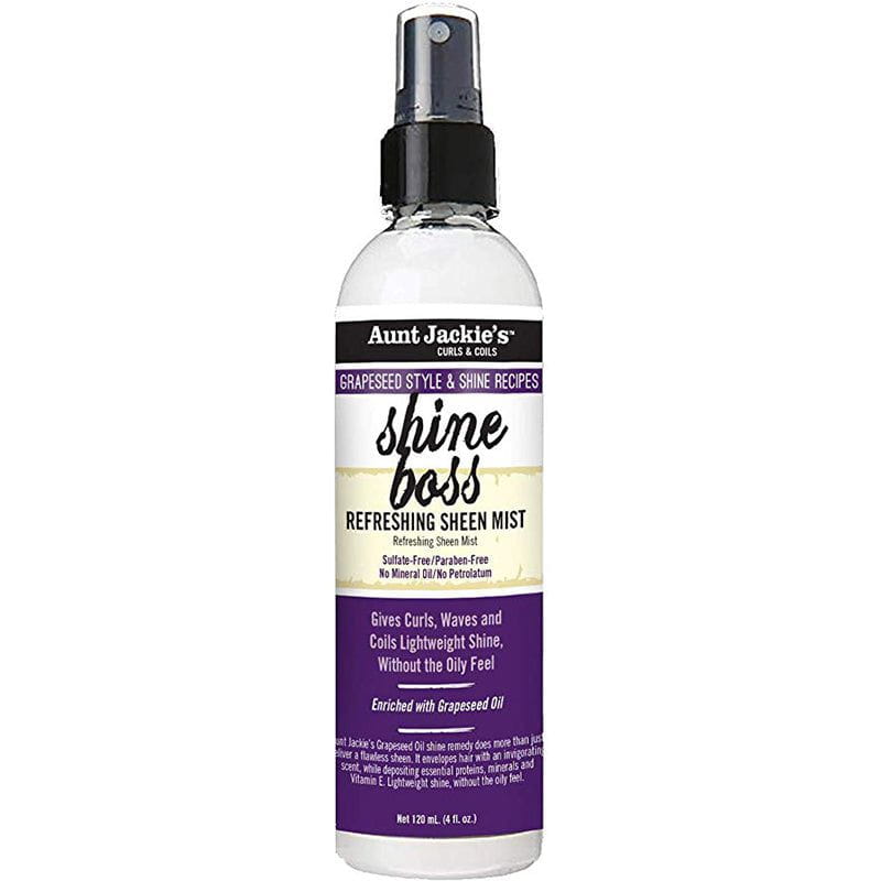 Aunt Jackie's Aunt Jackie's Curls & Coils Shine Boss Refreshing Sheen Mist 120ml