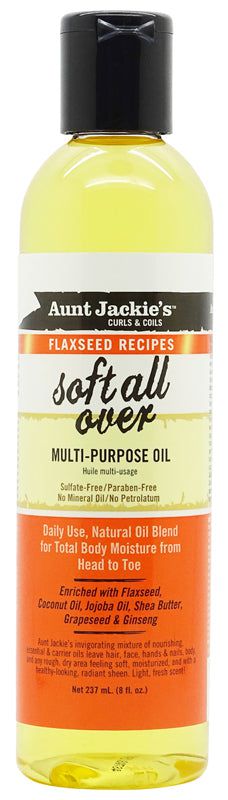 Aunt Jackie's Aunt Jackie's Curls & Coils Soft all Over Multi-Purpose Oil 237ml