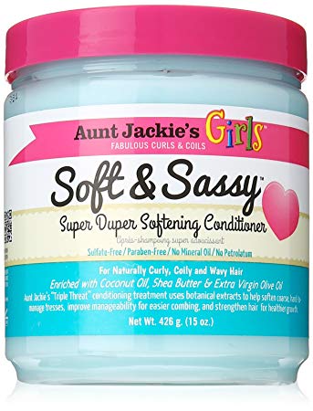 Aunt Jackie's Girls Soft and Sassy Super Duper Softening Conditioner 426g | gtworld.be 