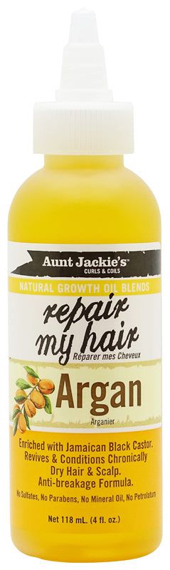 Aunt Jackie's Aunt Jackie's Growth Oil repair my hair Argan 118ml