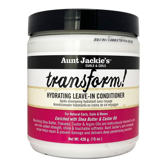 Aunt Jackie's Transform Hydrating Leave-In Conditioner 15 oz | gtworld.be 