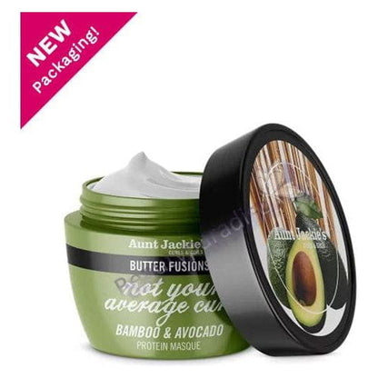 Aunt Jackie's Health & Beauty Aunt Jackie's Butter Fusions Not Your Average Curl Coconut & Coconut Protein Masque 8 oz