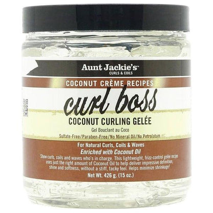 Aunt Jackie's Health & Beauty Aunt Jackie's Curl Boss Coconut Curling Jelly 426g