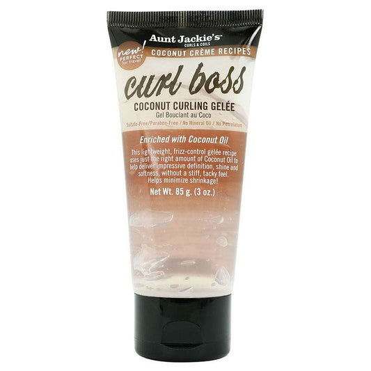 Aunt Jackie's Health & Beauty Aunt Jackie's Curls & Coils Curl Boss Coconut Curling Gelee 85g