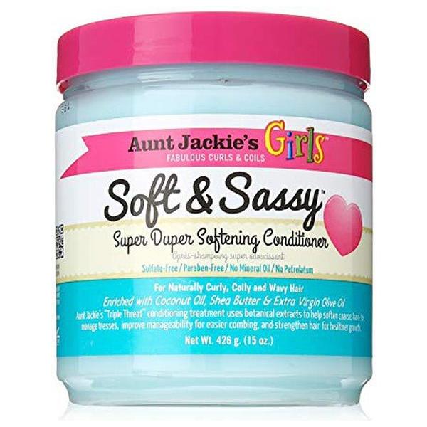 Aunt Jackie's Health & Beauty Aunt Jackie's Girls Soft and Sassy Super Duper Softening Conditioner 426g