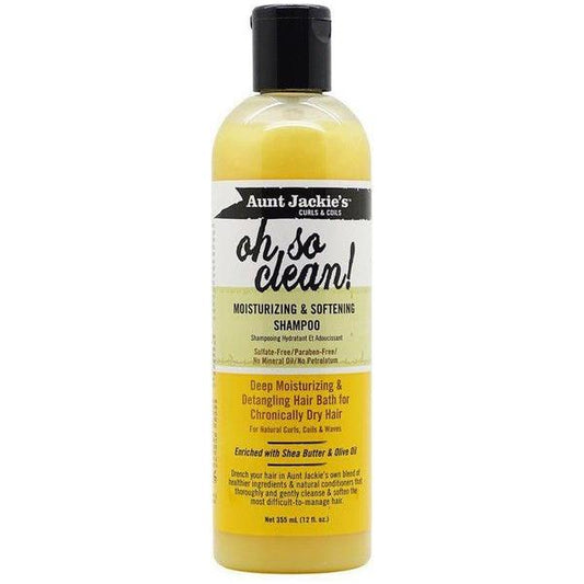 Aunt Jackie's Health & Beauty Aunt Jackie's Oh So Clean Moisturizing and Softening Shampoo 355ml