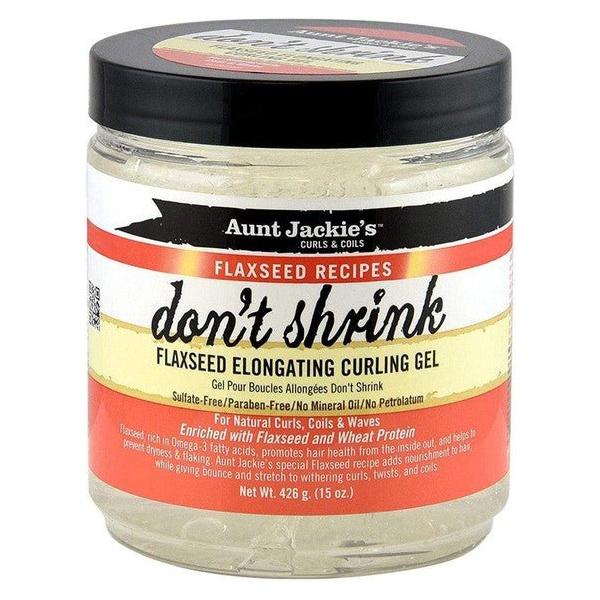 Aunt Jackie's Don't Shrink Flaxseed Elongating Curling Gel 15oz - Gtworld.de