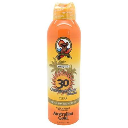 Australian Gold Health & Beauty Australian Gold Spf 30 Continous Spray Clear 177Ml