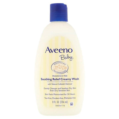 Aveeno Baby Soothing Relief Creamy Wash 236ml - Gtworld.de