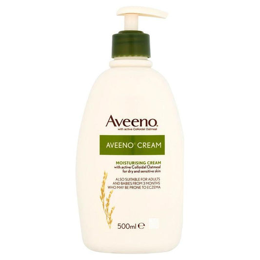 Aveeno Health & Beauty Aveeno with active Colloidal Oatmeal Moisturising Cream 500ml