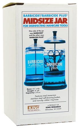 Barbicide Barbicide Midsize Jar for Disinfecting Manicure Tools