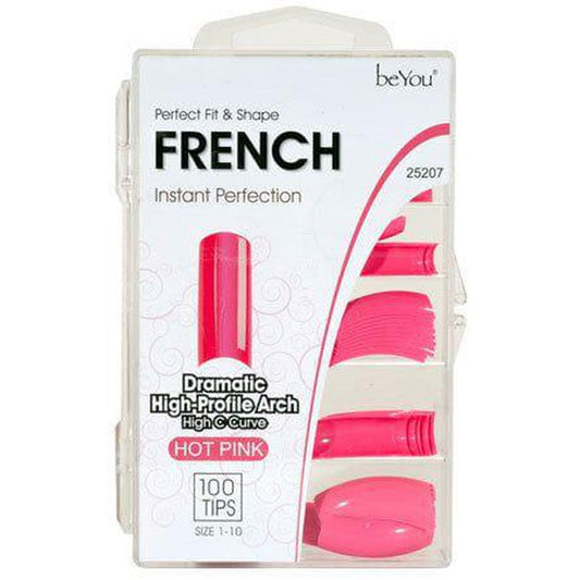 BeYou Perfect Fit & Shape French Regular 100 Tips 25207 | gtworld.be 