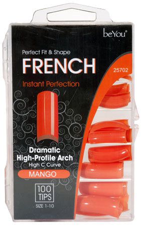 BeYou Perfect Fit & Shape French Regular 100 Tips 25702 | gtworld.be 