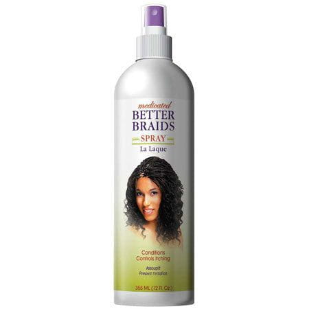 Better Braids BETTER BRAIDS SPRAY Conditions Controls Itching 8o