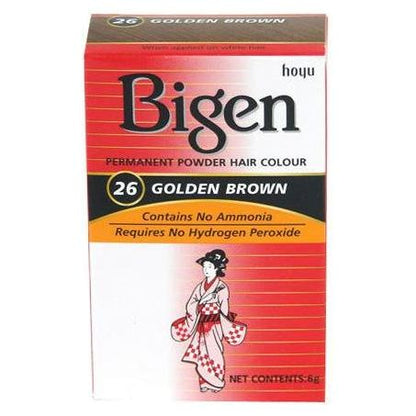 Bigen Health & Beauty Bigen Permanent Powder Hair Colour 6g