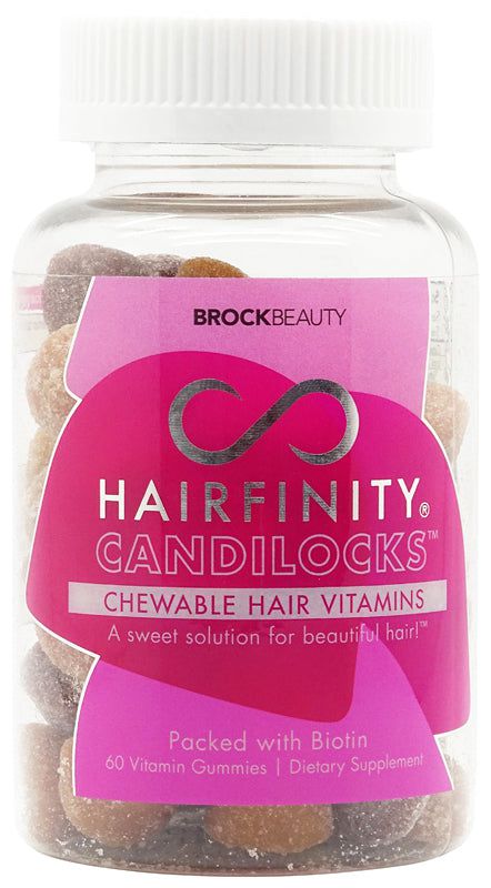 BrockBeauty BrockBeauty Hairfinity Candilocks Hair Vitamins 162g