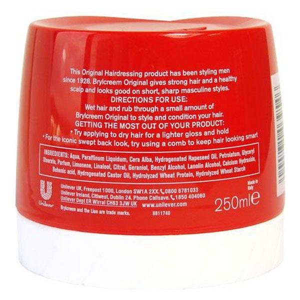 Brylcreem Health & Beauty BRYLCREEM LIGHT GLOSSY HOLD hairdressing 250ml Red