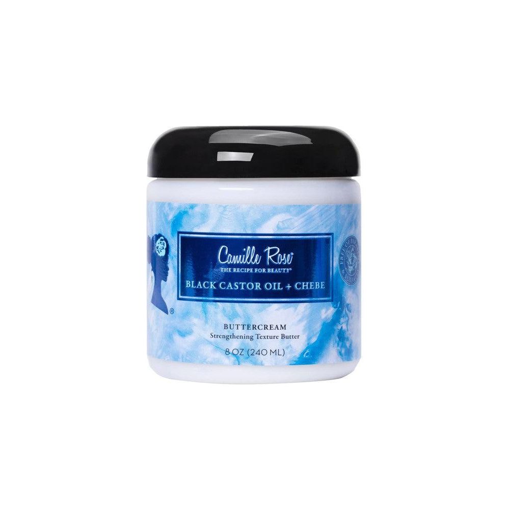 Camille Rose Black Castor Oil and Chebe Buttercream Strengthening Texture Butter 8oz - Gtworld.de