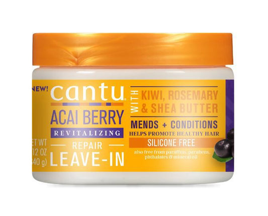 Cantu Acai-Beere revitalisierend LEAVE-IN Spülung 12 oz | gtworld.be 