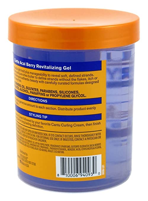 Cantu Acai Berry Revitalizing Styling Gel 18.5oz | gtworld.be 