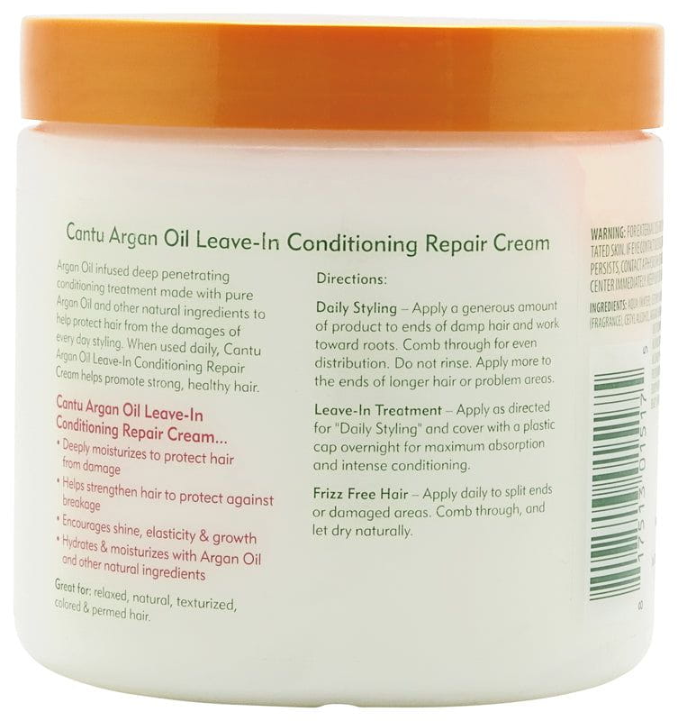 Cantu Cantu Argan Oil Leave-In Conditioner Repair Cream  453g
