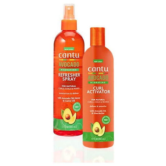 Cantu Cantu Avocado Hydration Curl Care Bundle