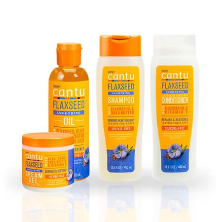 Cantu Cantu Flaxseed Smoothing Hair Bundle