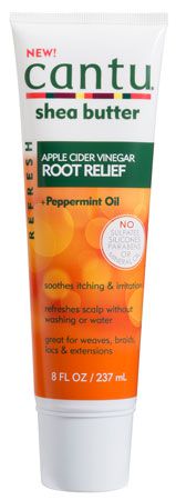Cantu Cantu Shea Butter Apple Cider Vinegar Root Relief  with Peppermint Oil  237ml