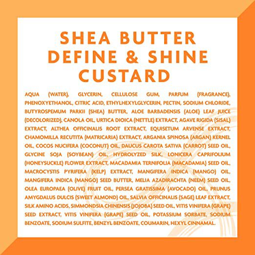 Cantu Cantu Shea Butter Define & Shine Custard 354ml