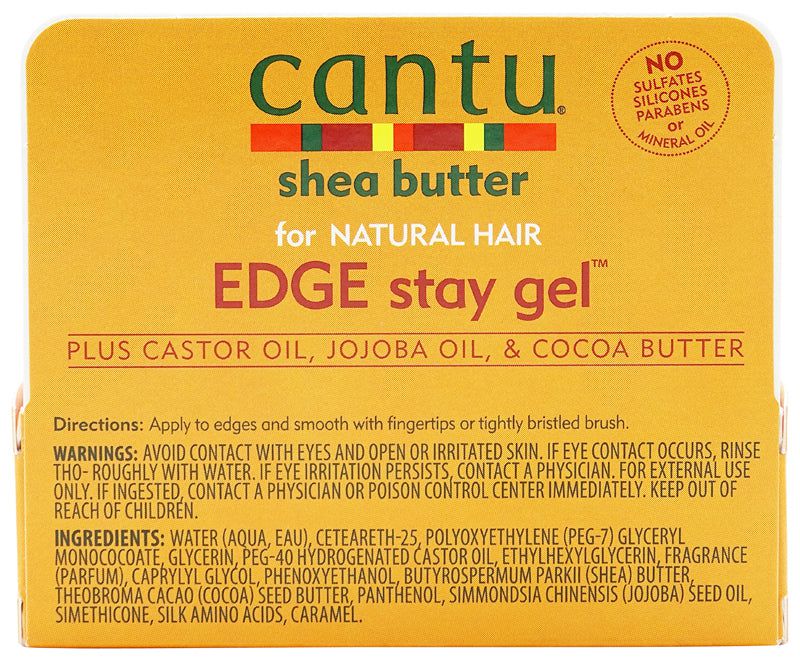 Cantu Cantu Shea Butter for Natural Hair Edge Stay Gel 14g