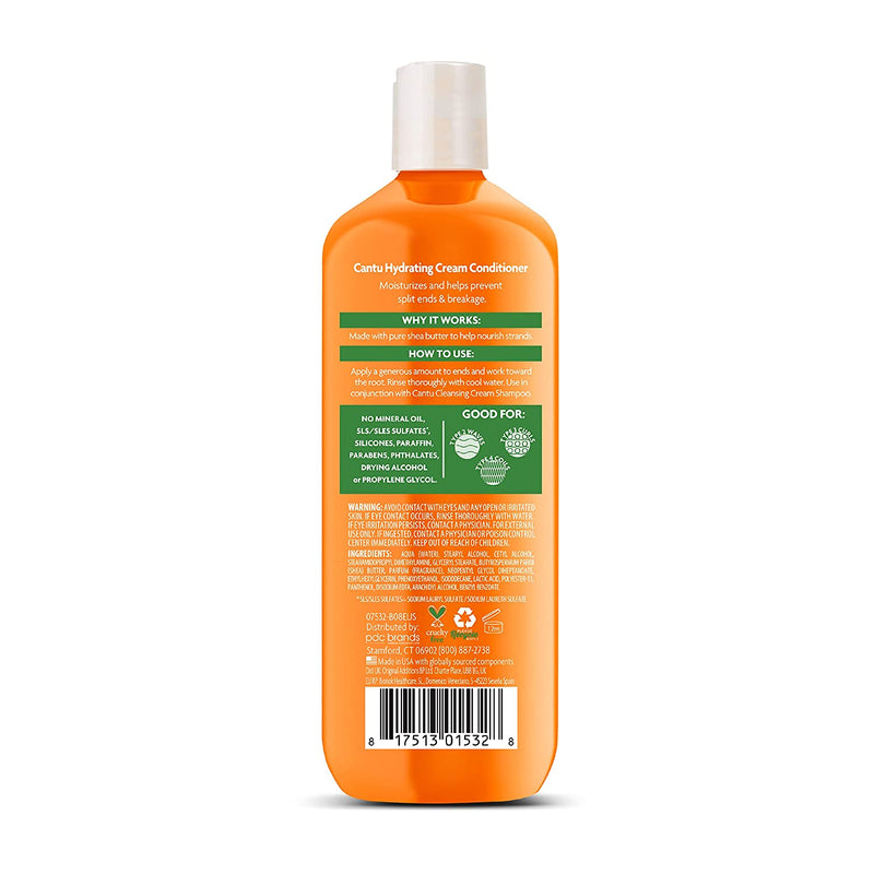 Cantu Shea Butter for Natural Hair Hydrating Cream Conditioner 400m | gtworld.be 