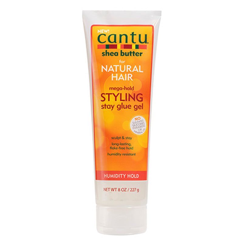 Cantu Cantu Shea Butter for Natural Hair Mega -Hold Styling Stay Glue Gel 227g