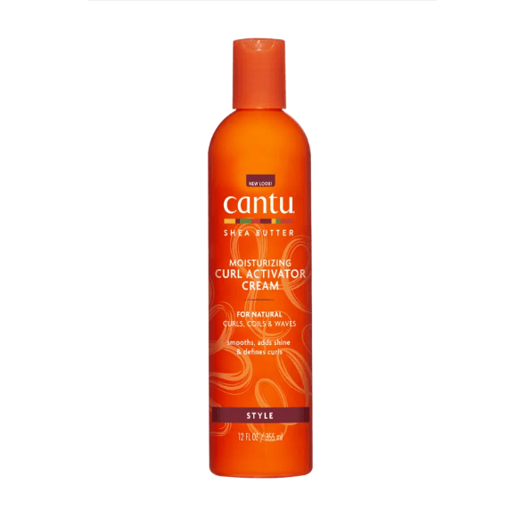 Cantu Health & Beauty 12 oz Crème Activatrice de Boucles Hydratante au Beurre de Karité Cantu 85 g / 355 g