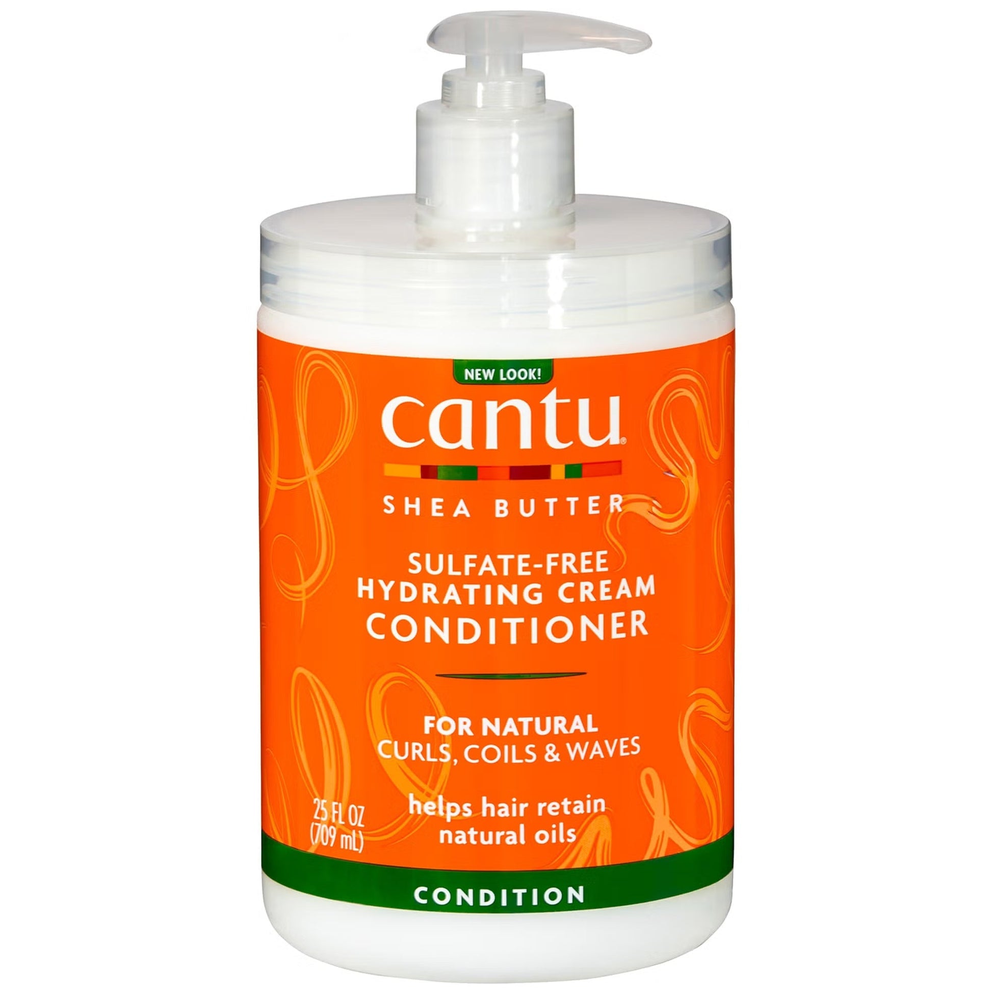 Cantu Health & Beauty 709 ml Après-shampoing Crème Hydratante au Beurre de Karité Cantu pour Cheveux Naturels (400 /709) ml