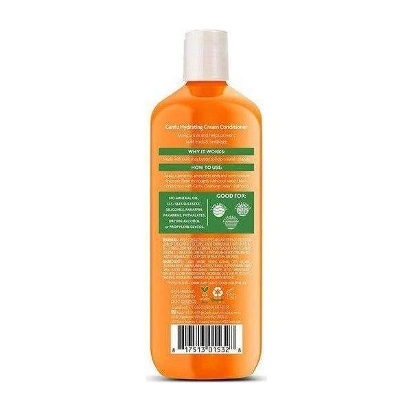 Cantu Health & Beauty Après-shampoing Crème Hydratante au Beurre de Karité Cantu pour Cheveux Naturels (400 /709) ml