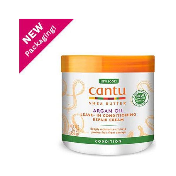 Cantu Health & Beauty Cantu Argan Oil Leave-In Conditioner Repair Cream 453g