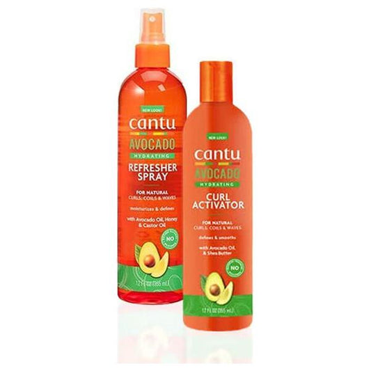 Cantu Health & Beauty Cantu Avocado Hydration Curl Care Bundle