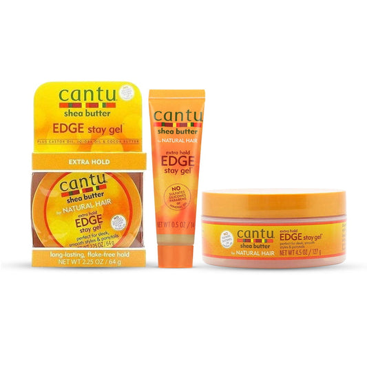 Cantu Health & Beauty Cantu - Gel fixant pour les cheveux naturels au beurre de karité