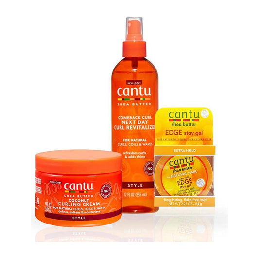 Cantu Health & Beauty Cantu Hair Curl Revive & Define Bundle