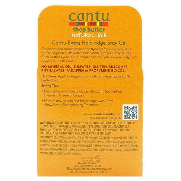 Cantu Health & Beauty Cantu Shea Butter Extra Hold Edge Stay Gel 64g