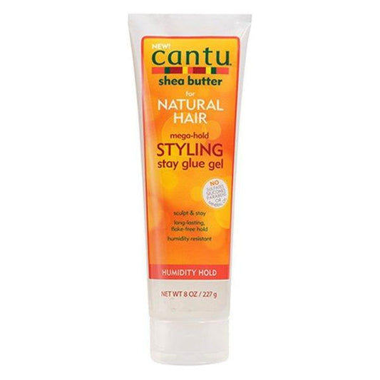 Cantu Health & Beauty Cantu Shea Butter for Natural Hair Mega-Hold Styling Stay Glue Gel 227g