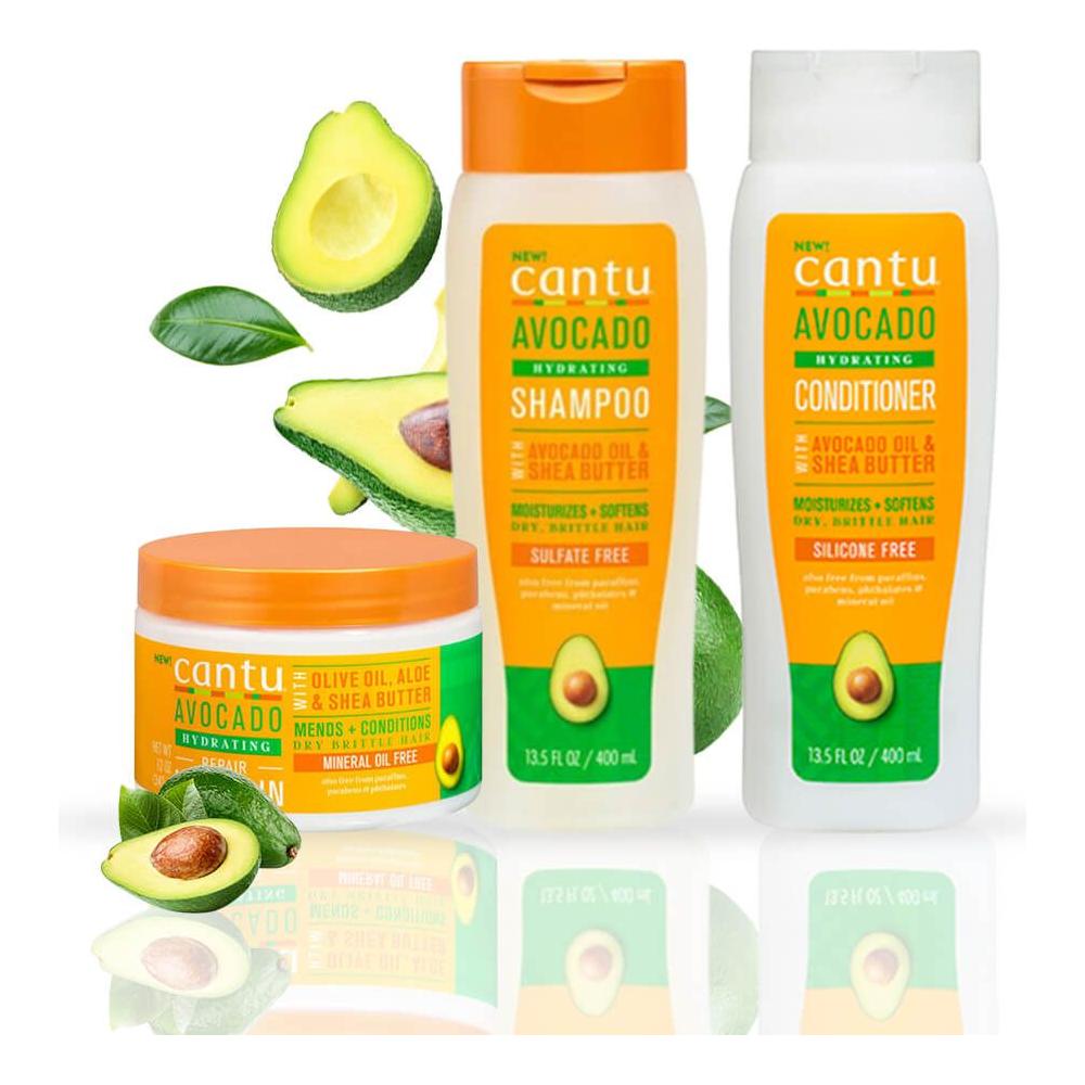 Cantu Health & Beauty For Shinier Hair Bundle - Cantu