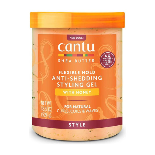 Cantu Shea Butter Flexible Hold Anti - Shedding Styling Gel With Honey 18.5 Oz - Gtworld.de