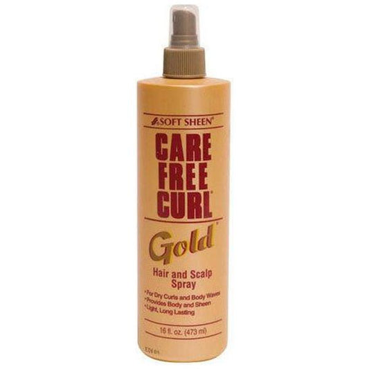 Care Free Curl Health & Beauty Care Free Curl Gold Hair and Scalp Spray 473ml